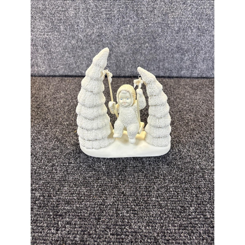 Vtg~Dept 56~Snowbabies~When the Bough Breaks~1990s~READ